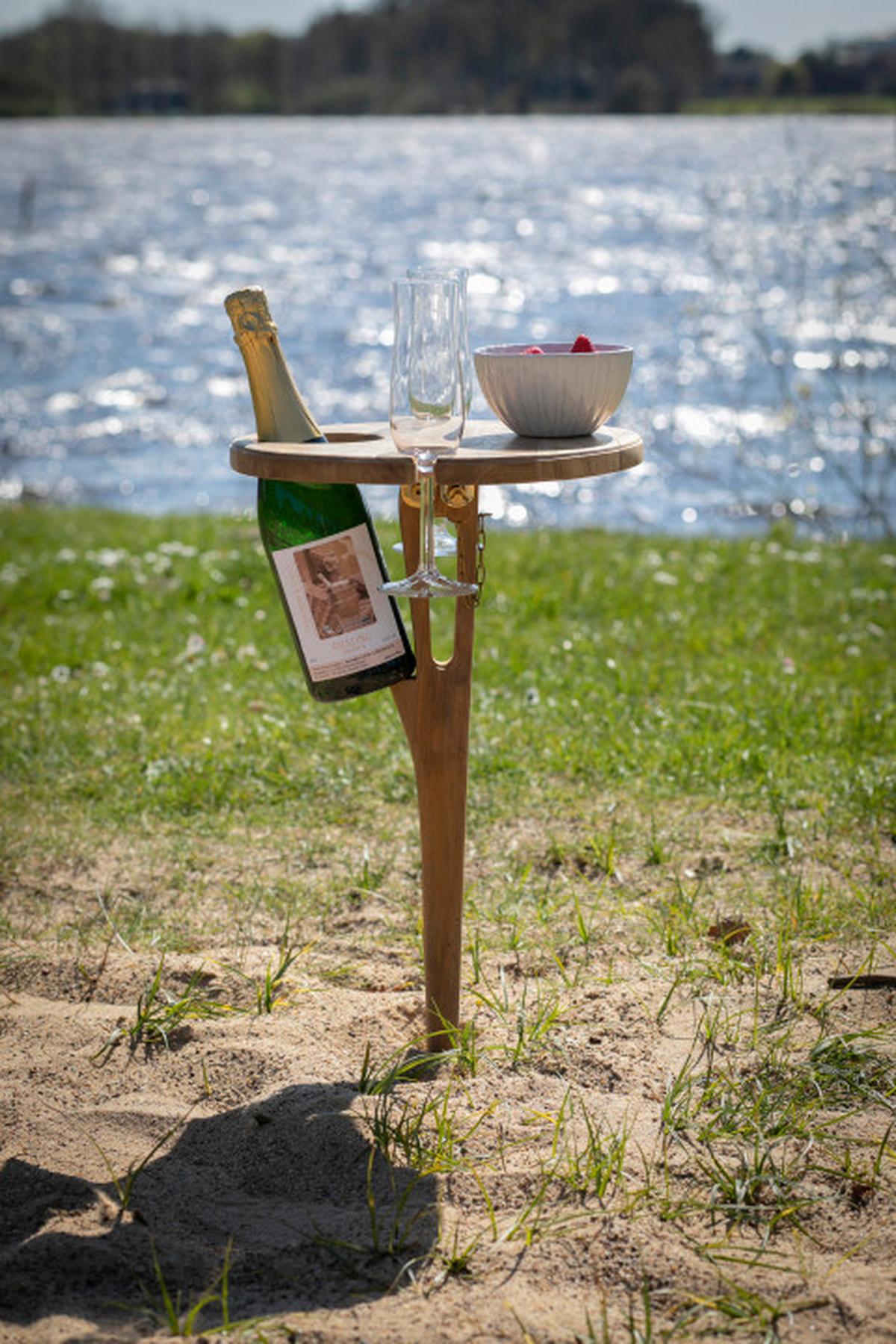 Getränkehalter Woodie Getränkehalter Spike - Basics, Holz (31/75cm) - Gardenson