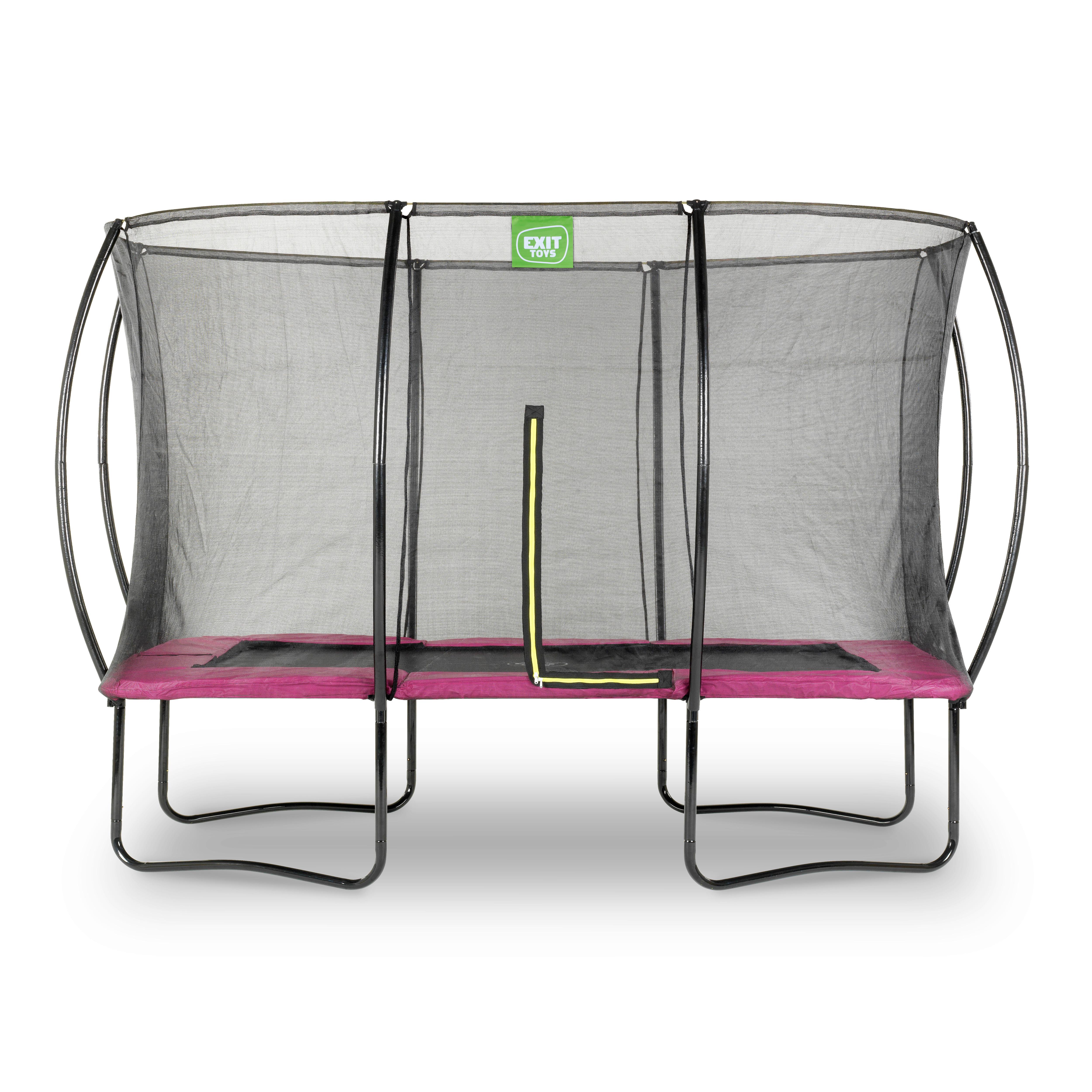 Trampolin Exit Silhouette - Pink, KONVENTIONELL, Kunststoff/Metall (244/274/366cm) - EXIT Toys