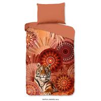 Bettwäsche Anakin Terracotta 140x200 Cm - Terracotta, LIFESTYLE, Textil (140/200cm)