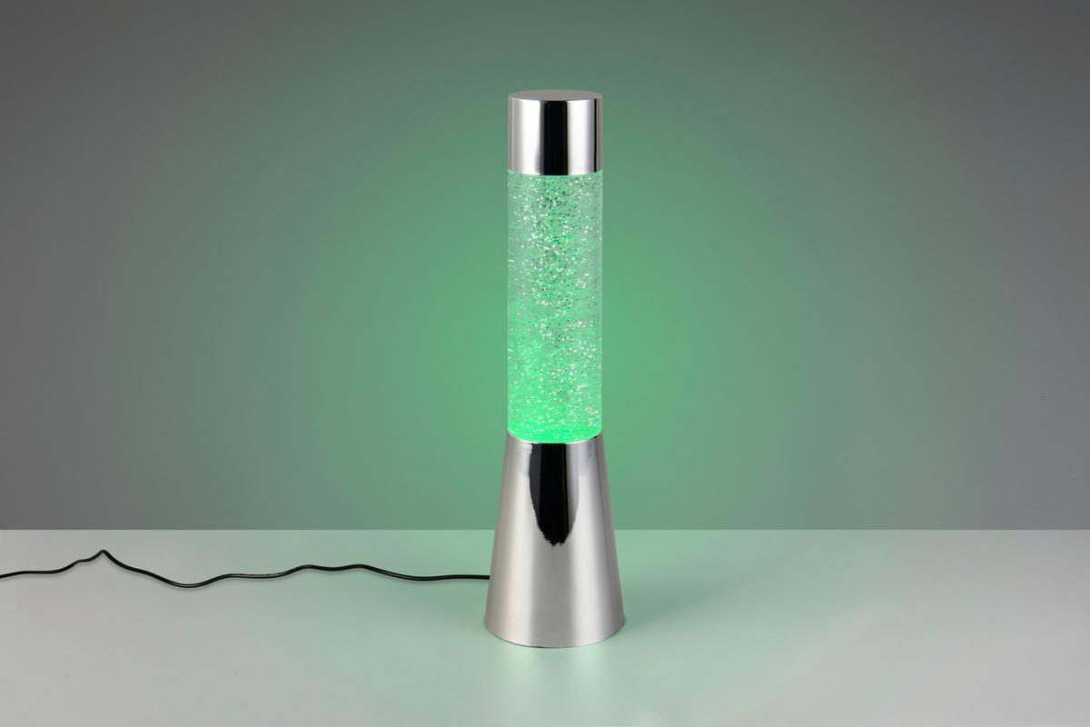 LED-Dekoleuchte inkl. Rgb - Silberfarben, Basics, Kunststoff/Metall (9/33cm) - Luca Bessoni