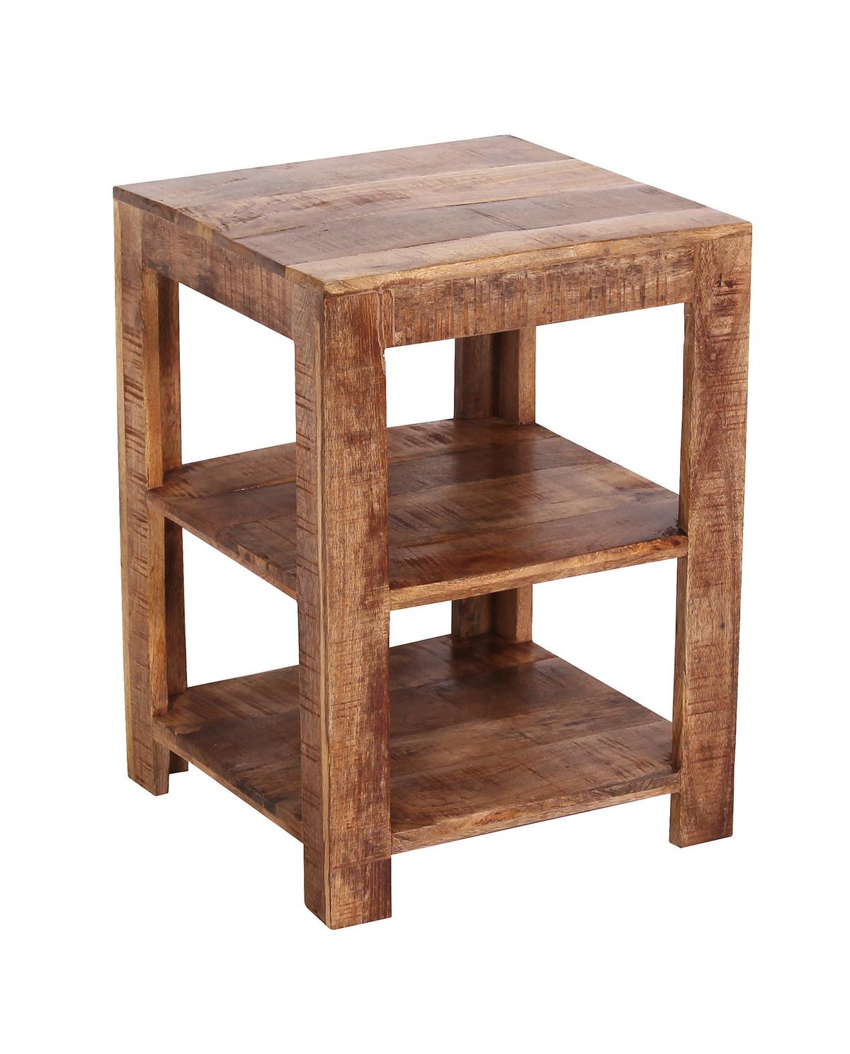 Regal Naturfarben B: 44 cm - Naturfarben, Design, Holz (44/60/44cm) - Livetastic