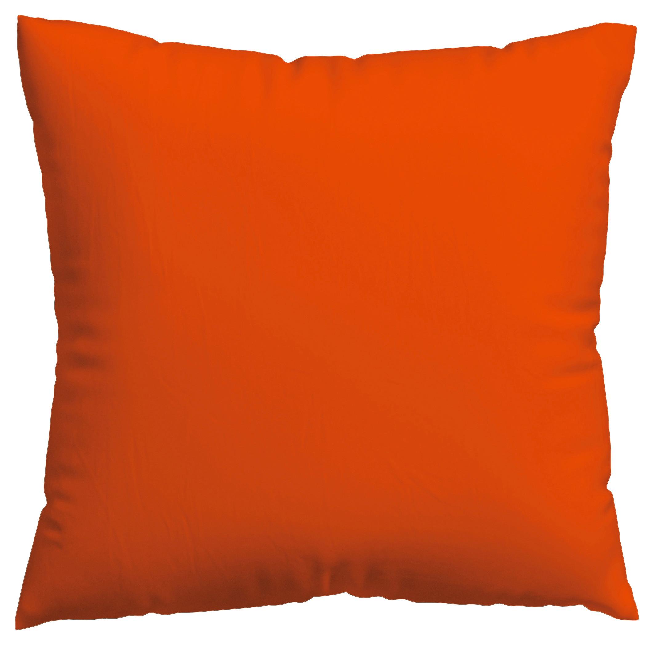 Kissenhülle Easy Jersey - Orange, Basics, Textil (40/40cm) - Schlafgut