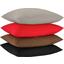Polštář Ozdobný Zippmex -based-top- - světle šedá, textil (50/50cm) - BASED