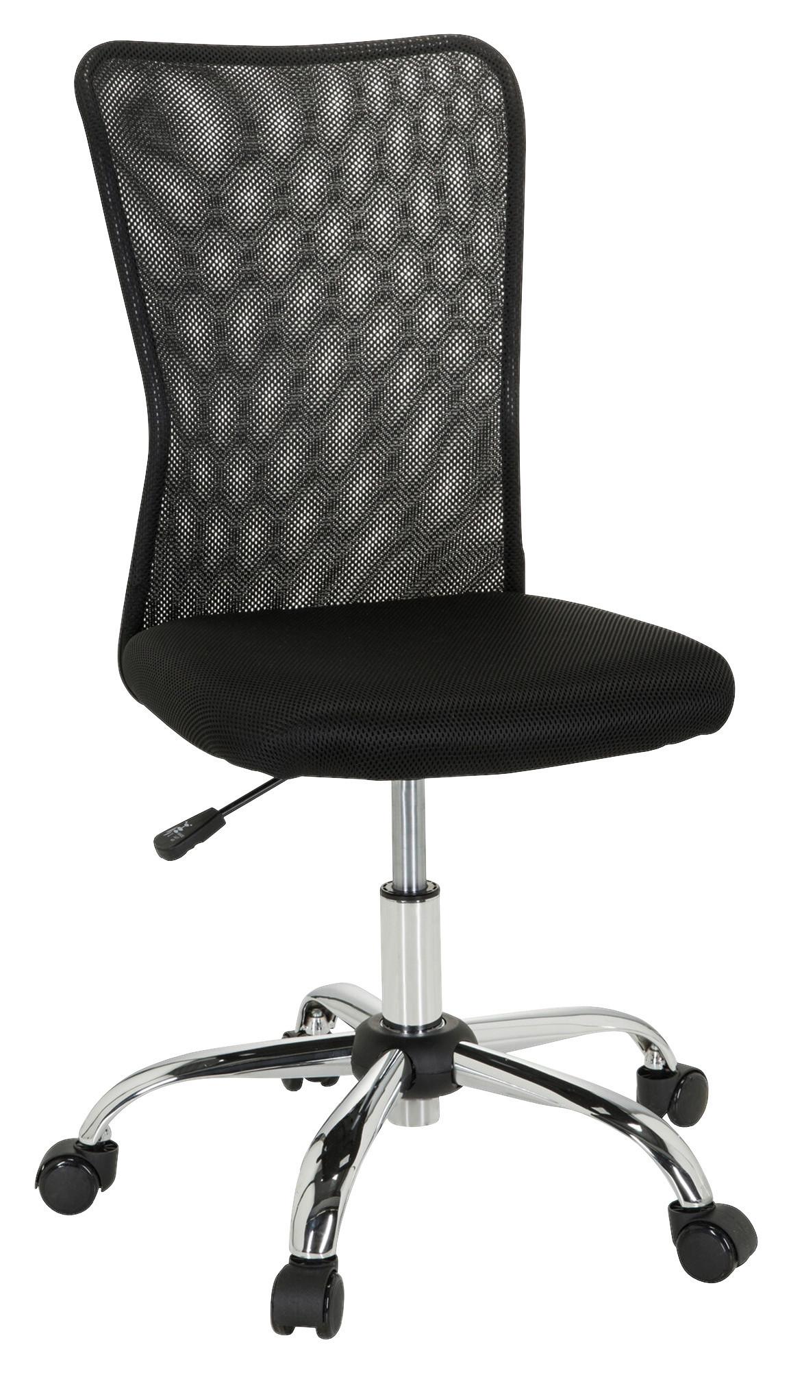 Jugenddrehstuhl Kiddy Net I Schwarz