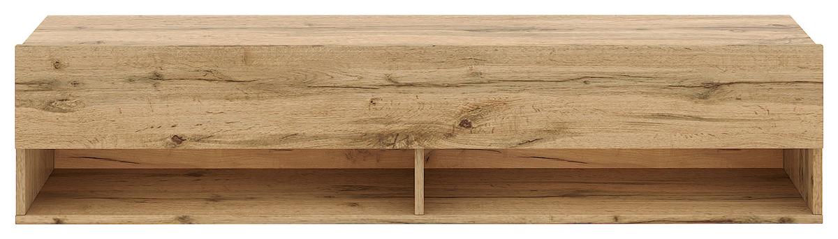 Lowboard Derby 140 - Eiche Wotan, Design, Holzwerkstoff (140/31,5/32,5cm) - Livetastic