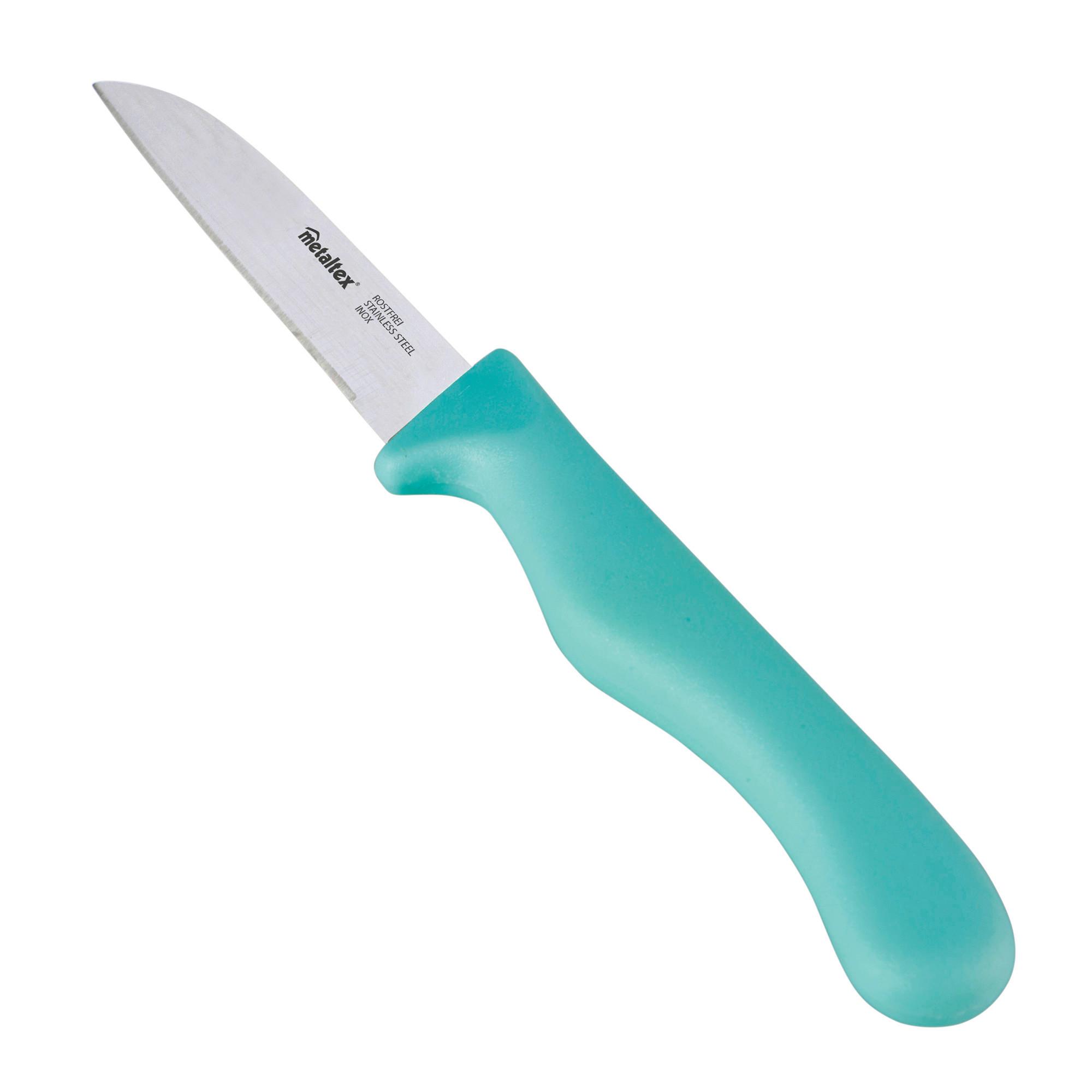 Gemüsemesser Mauro Grau Bxhxt:  Ca. 2,5x18x1,4 Cm - Edelstahlfarben, Basics, Metall (2,5/18/1,4cm) - Metaltex