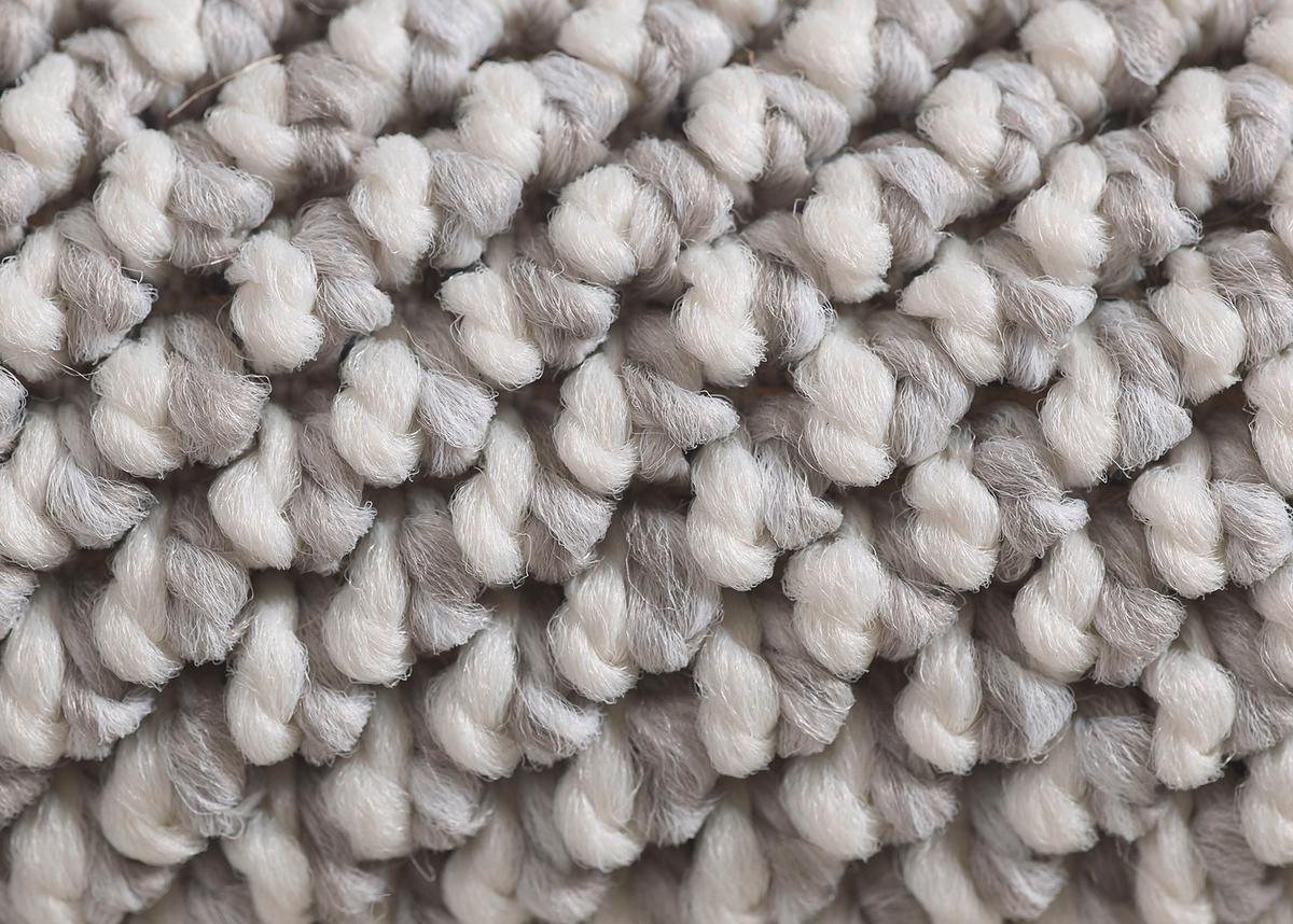Webteppich Loom 240 X 340 4300 Silver - Silberfarben, Basics, Textil (240/340cm) - Novel