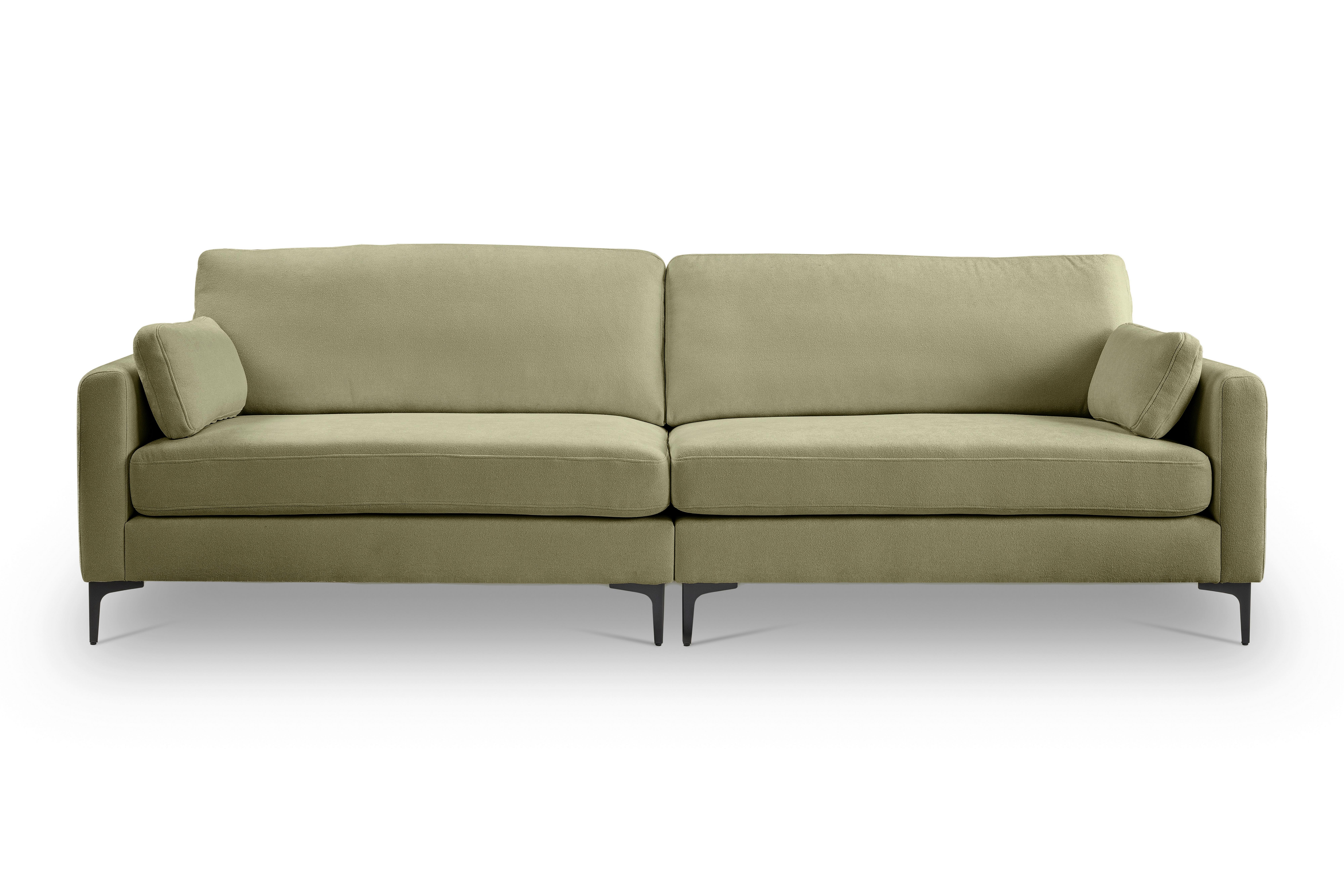 Viersitzer-Sofa Venti Grün B: 286cm