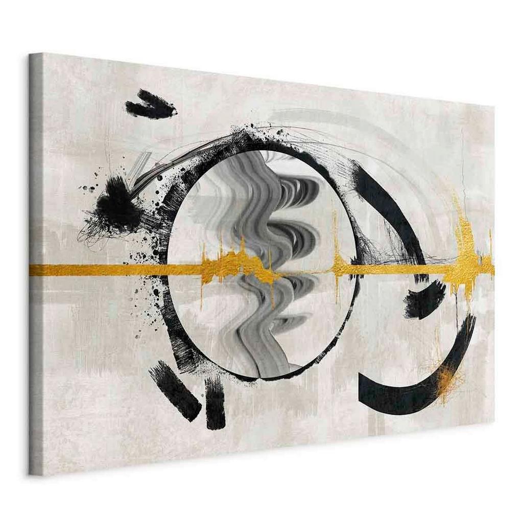 LEINWANDBILD Schwarz Hellgrau B: 60 cm