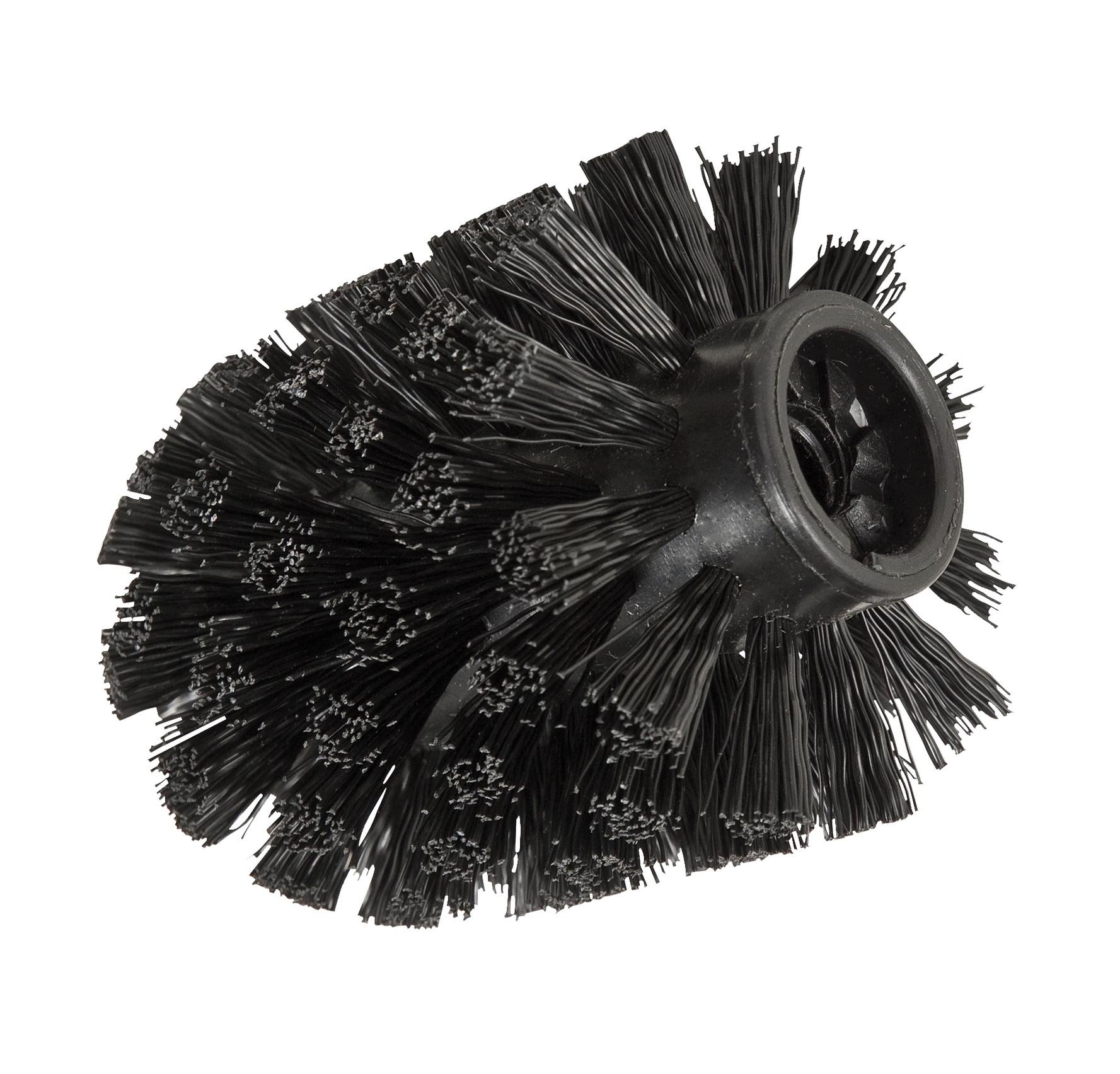 Náhradná kefová hlavica OREA -SB- - čierna, plast (7,5cm) - Mömax