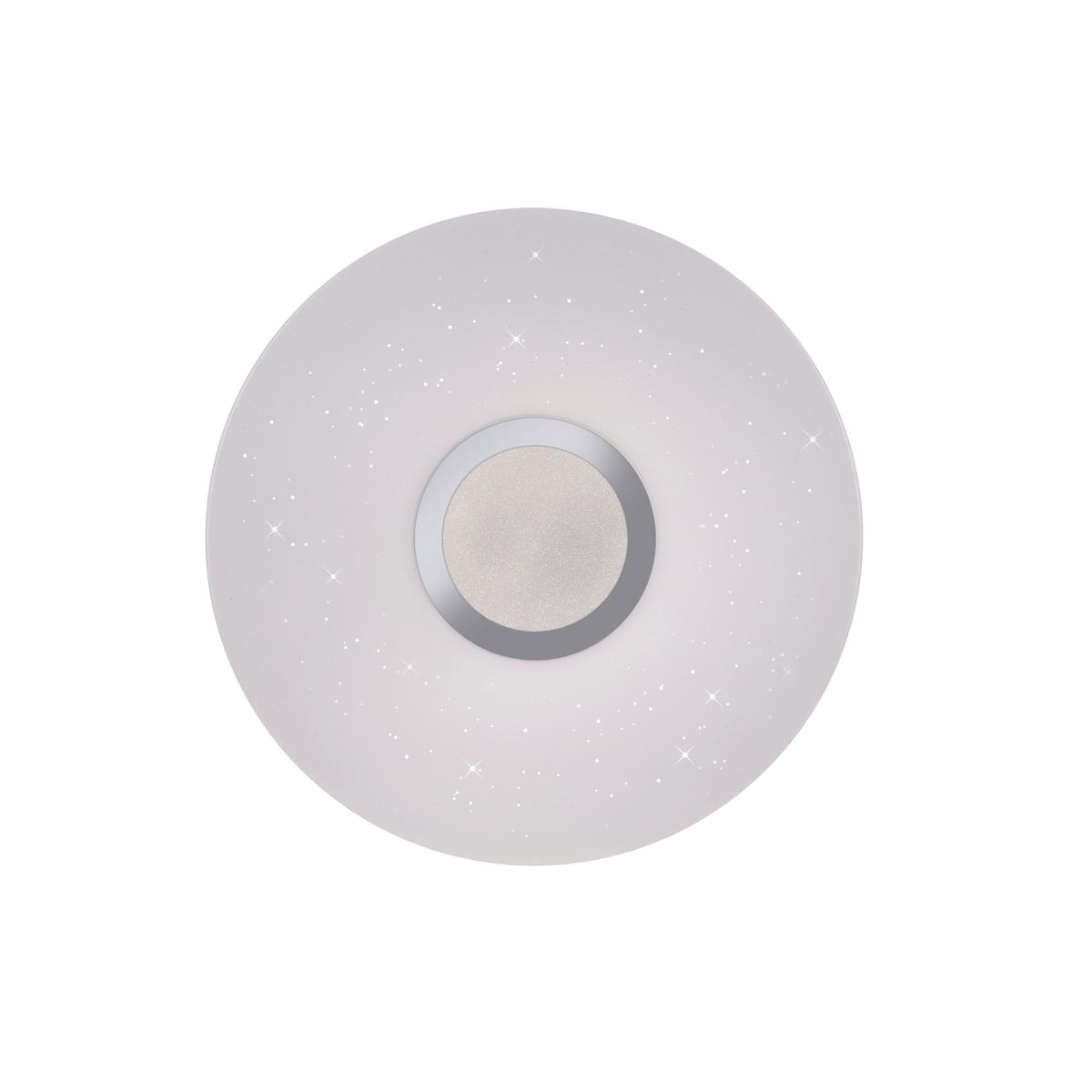 LED-Deckenleuchte Jonas Ø 41,6 cm mit Farbtemperaturwechsler - Weiß, KONVENTIONELL, Kunststoff/Metall (41,6/16cm)