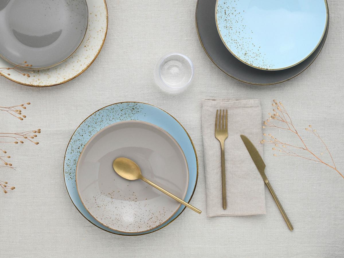Kombiservice für 4 Personen Nature Skandinavia - Multicolor, Trend, Keramik - Creatable