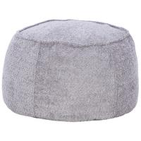 Hocker Lycylla Polyester Dunkelgrau Sitz Gepolstert - Dunkelgrau, MODERN, Textil (38/60cm)