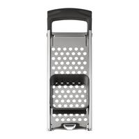 Strúhadlo na špecle KIKI - farba ušľachtilej ocele/tmavosivá, Konventionell, kov/plast (33/11cm) - Mömax