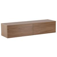 Lowboard Frihamn - Braun, Design, Holz (160/35/45cm) - Livetastic