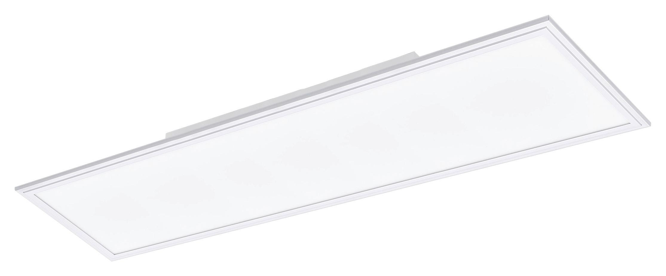 LED-Deckenleuchte Salobrena L: 120 cm Matt - Weiß, Basics, Kunststoff/Metall (120/30/5cm)