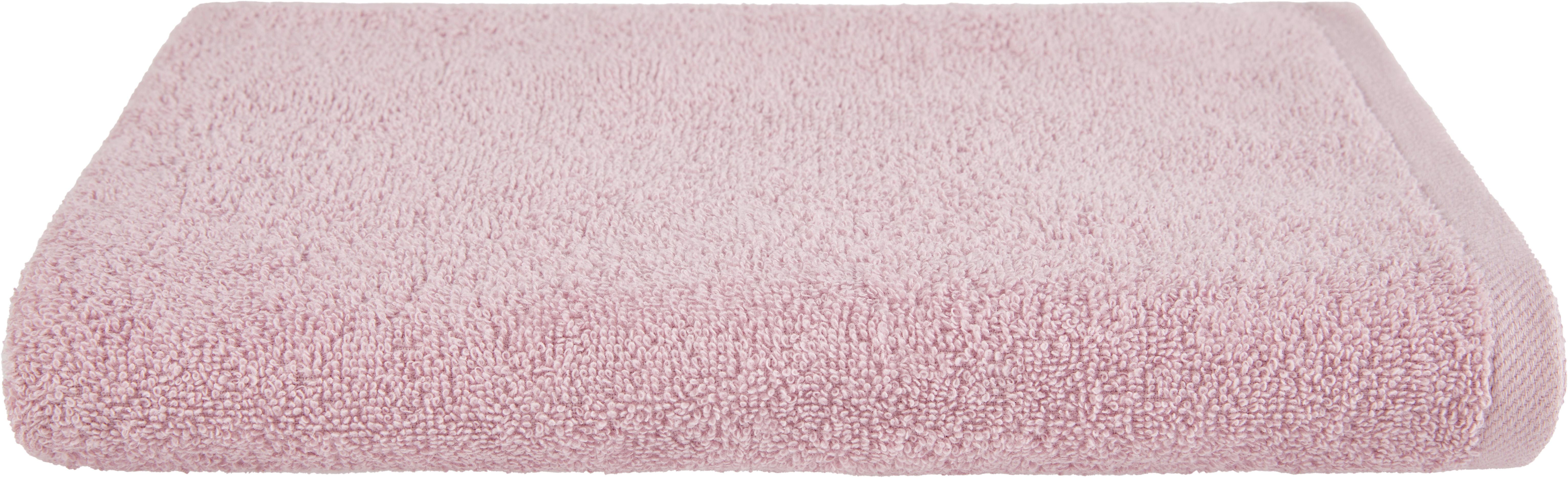Duschtuch Flora Baumwolle 380g/M2 Altrosa 70x130 cm - Altrosa, ROMANTIK / LANDHAUS, Textil (70/130cm) - James Wood