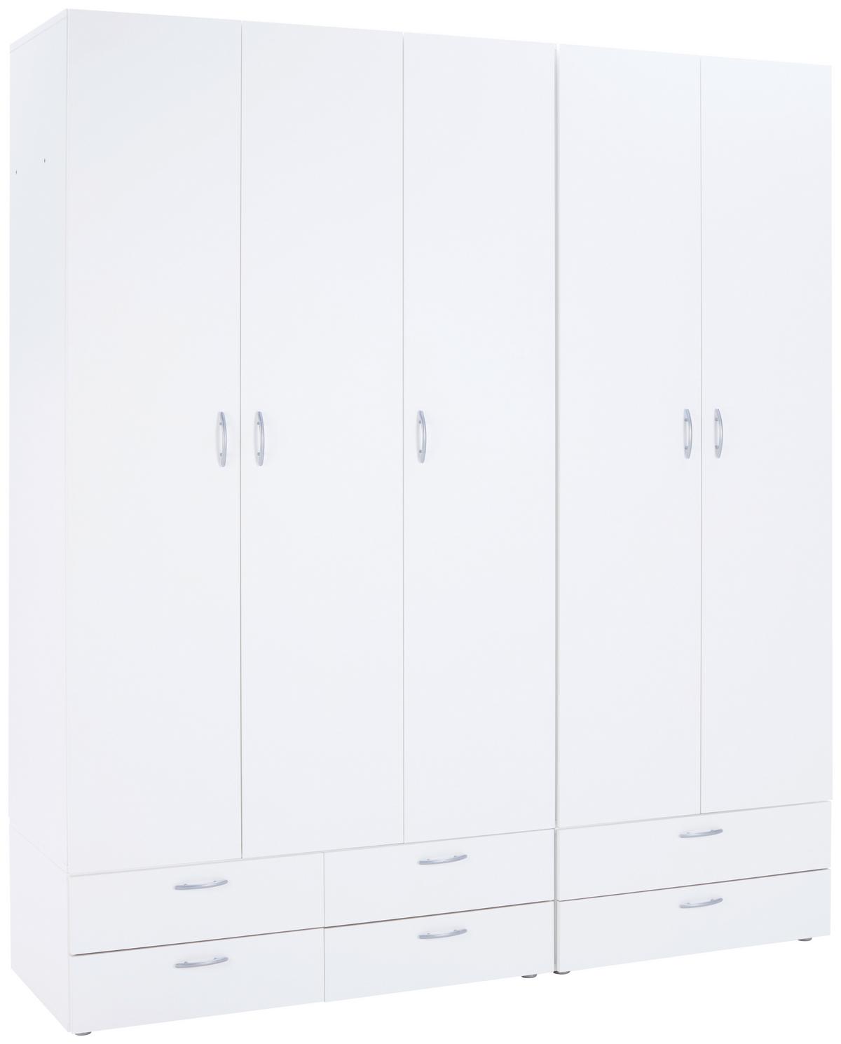 ZÁSUVKOVÝ BOX BASIC 3 - bílá, Konvenční, kompozitní dřevo (110,7/35/51,9cm)