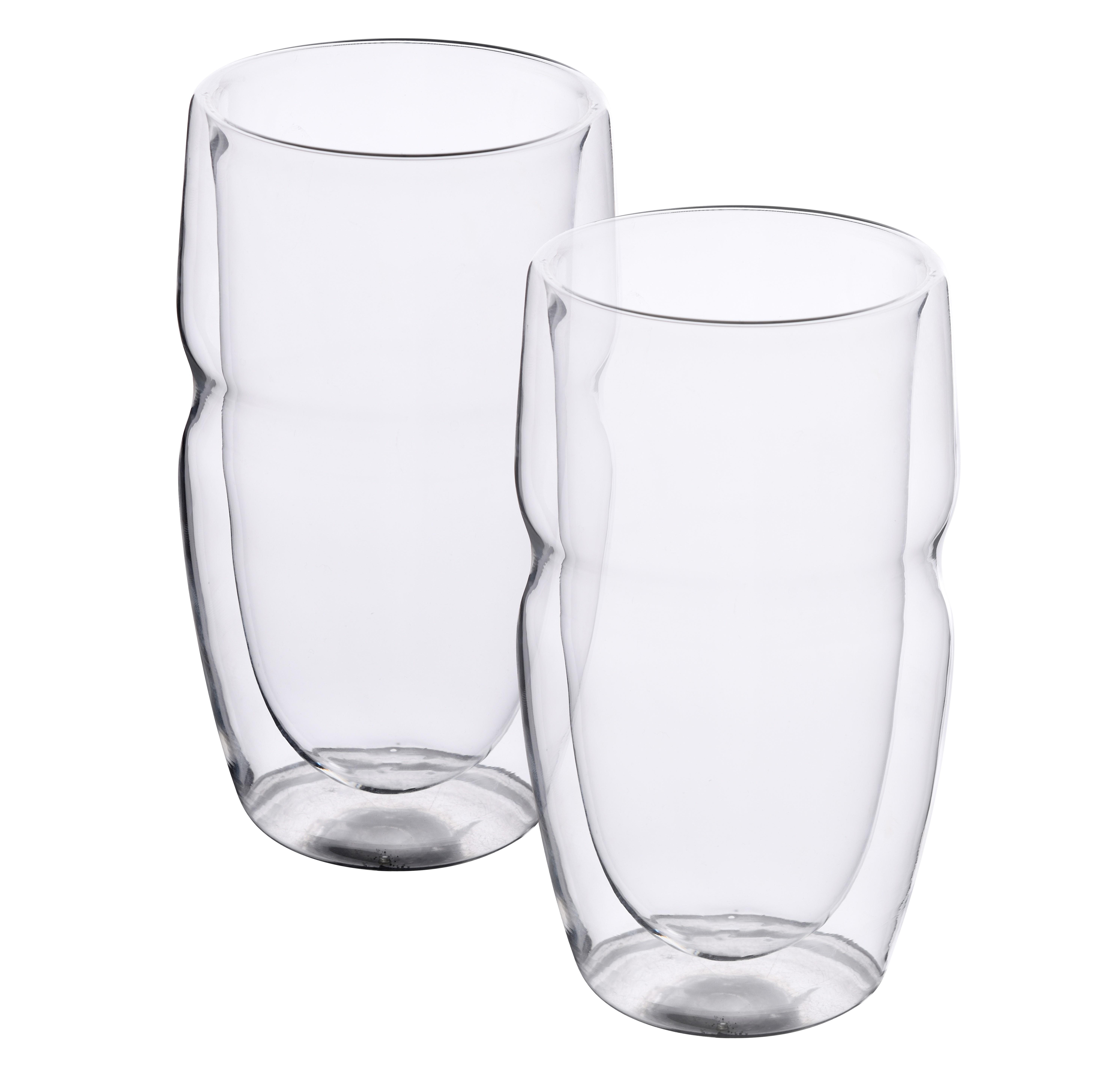 Sklenička na longdrink Fusion, 540ml, 2dílná sada - čiré, Moderní, sklo - Premium Living