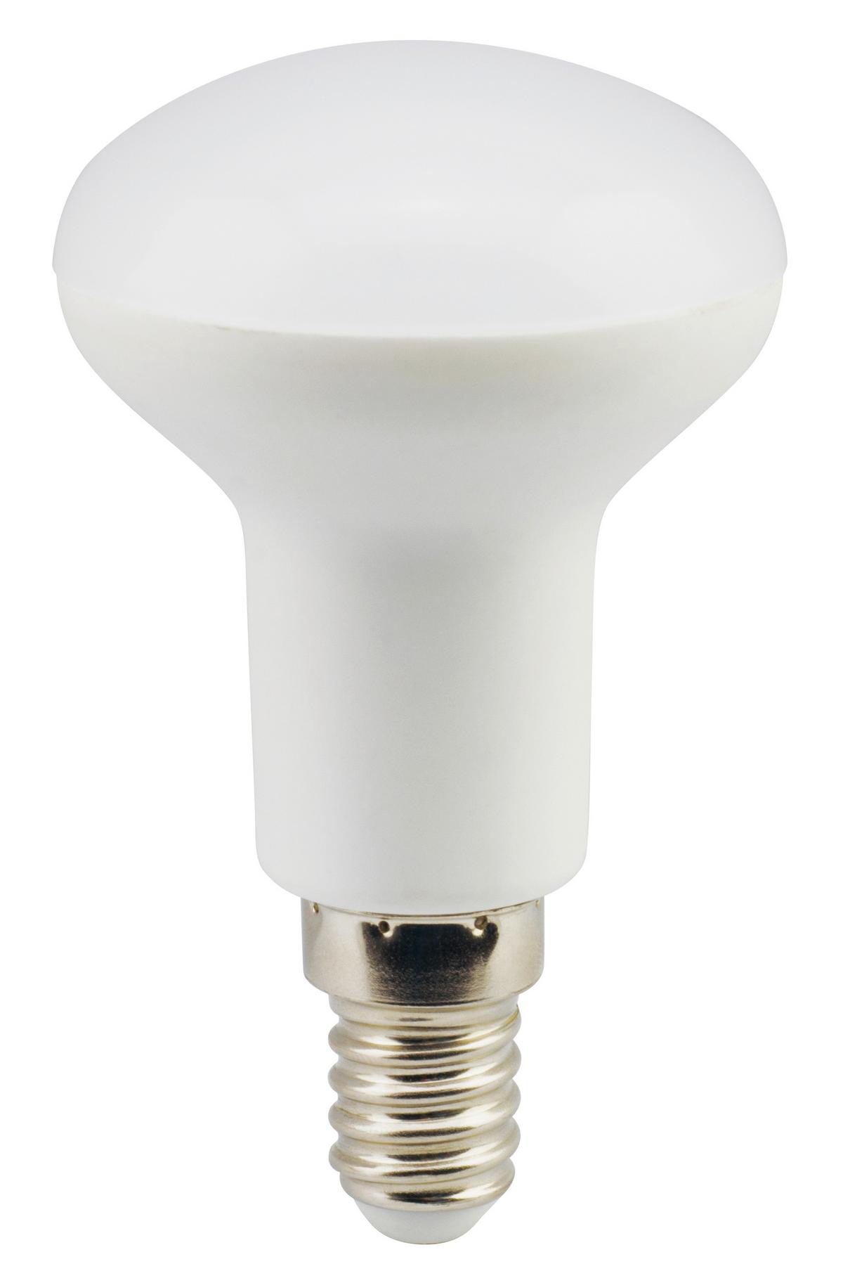 Led Izzó R50 6w, E14 - műanyag (5/8.5cm)