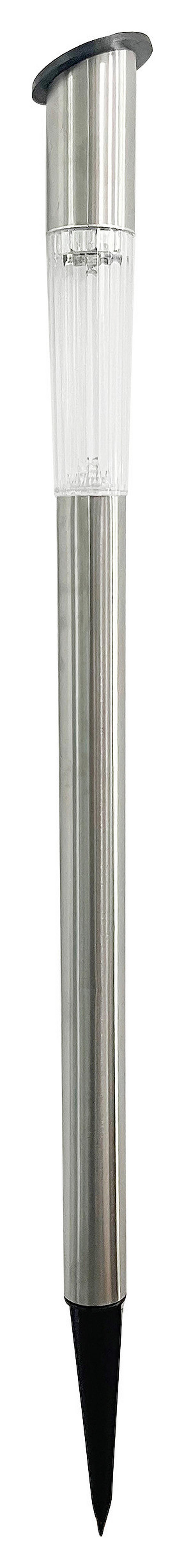 SOLÁRNE SVIETIDLO NOLMI - farba ušľachtilej ocele, Konventionell, kov/plast (5/70cm) - Modern Living