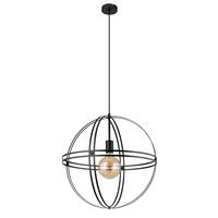 Hängeleuchte 15639h3 - Schwarz, Design, Metall (50/120cm) - Globo