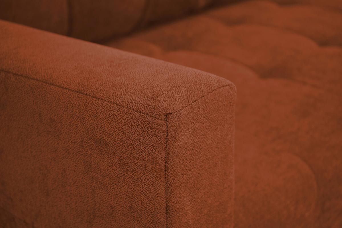 Ecksofa Asti Rostfarben S: 232x141x cm - Rostfarben, Design, Textil (232/141cm) - MID.YOU