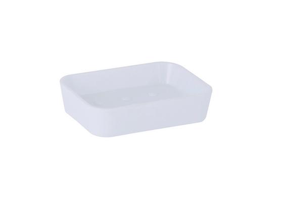 Seifenschale Lena - Weiß, MODERN, Kunststoff (12/3/9cm) Seifenschale Lena - Weiß, MODERN, Kunststoff (12/3/9cm)