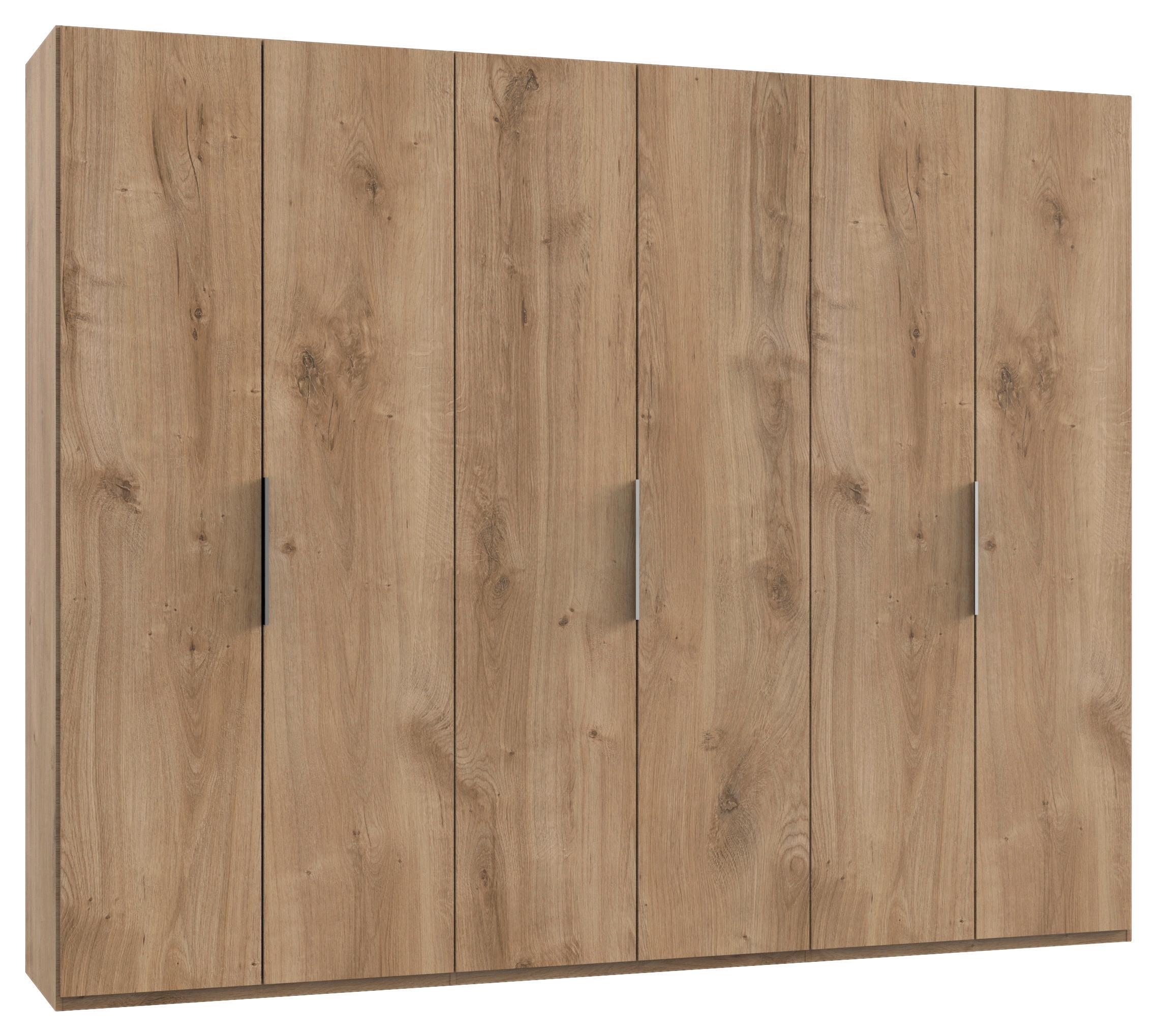Drehtürenschrank 300 cm Level, Eiche Dekor - Eichefarben, MODERN, Holzwerkstoff (300/236/58cm) - MID.YOU