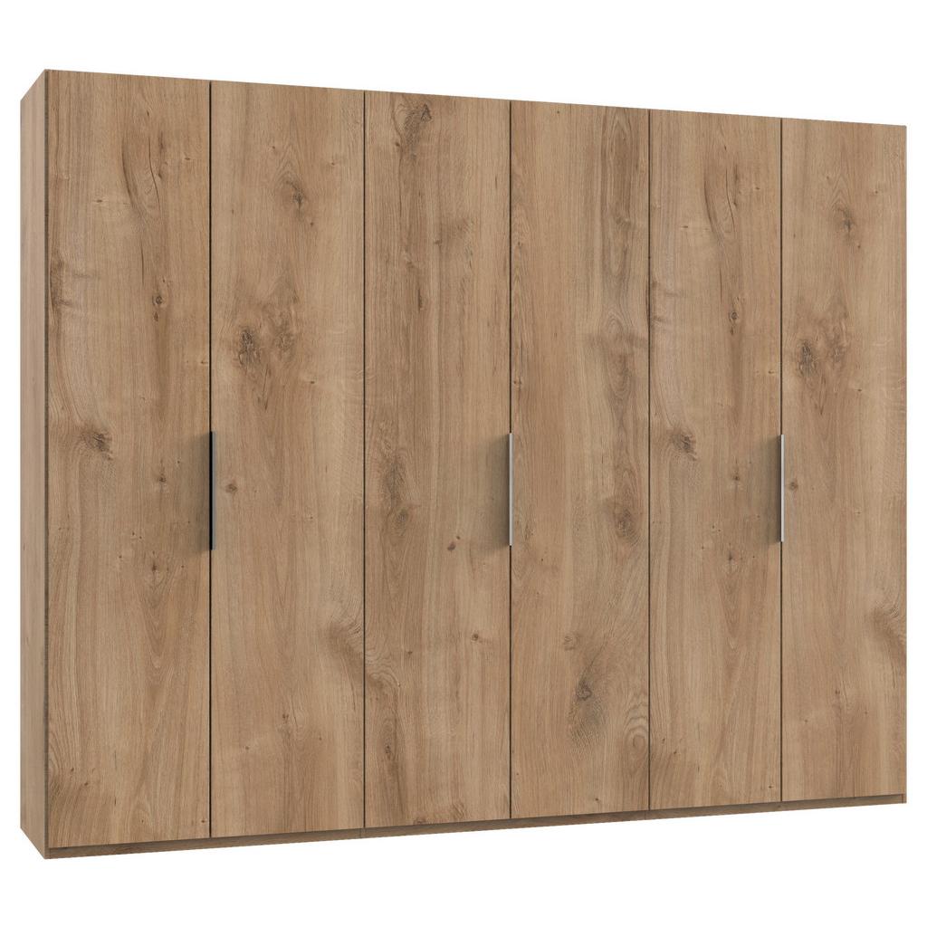Drehtürenschrank 300 cm Level, Eiche Dekor