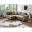 Ecksofa mit Holzfüßen + Kissen Alice, Webstoff - Sandfarben/Kieferfarben, KONVENTIONELL, Holzwerkstoff/Textil (175/249cm) - MID.YOU Ecksofa mit Holzfüßen + Kissen Alice, Webstoff - Sandfarben/Kieferfarben, KONVENTIONELL, Holzwerkstoff/Textil (175/249cm) - MID.YOU