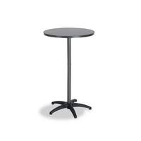 Gartentisch Duo–stehtisch Rund Verstellbar - Anthrazit, Basics, Metall (70/72/110/70cm)