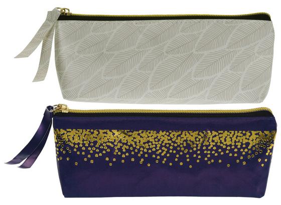 Federschachtel Agustina - Beige/Violett, Basics, Kunststoff (22/0,5/10,5cm) Federschachtel Agustina - Beige/Violett, Basics, Kunststoff (22/0,5/10,5cm)
