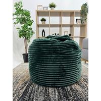 Sedací vak BUZZI, 280L, zelený manšestr TILIA - zelená, Basics, textil (120/85/85cm) - Ondega