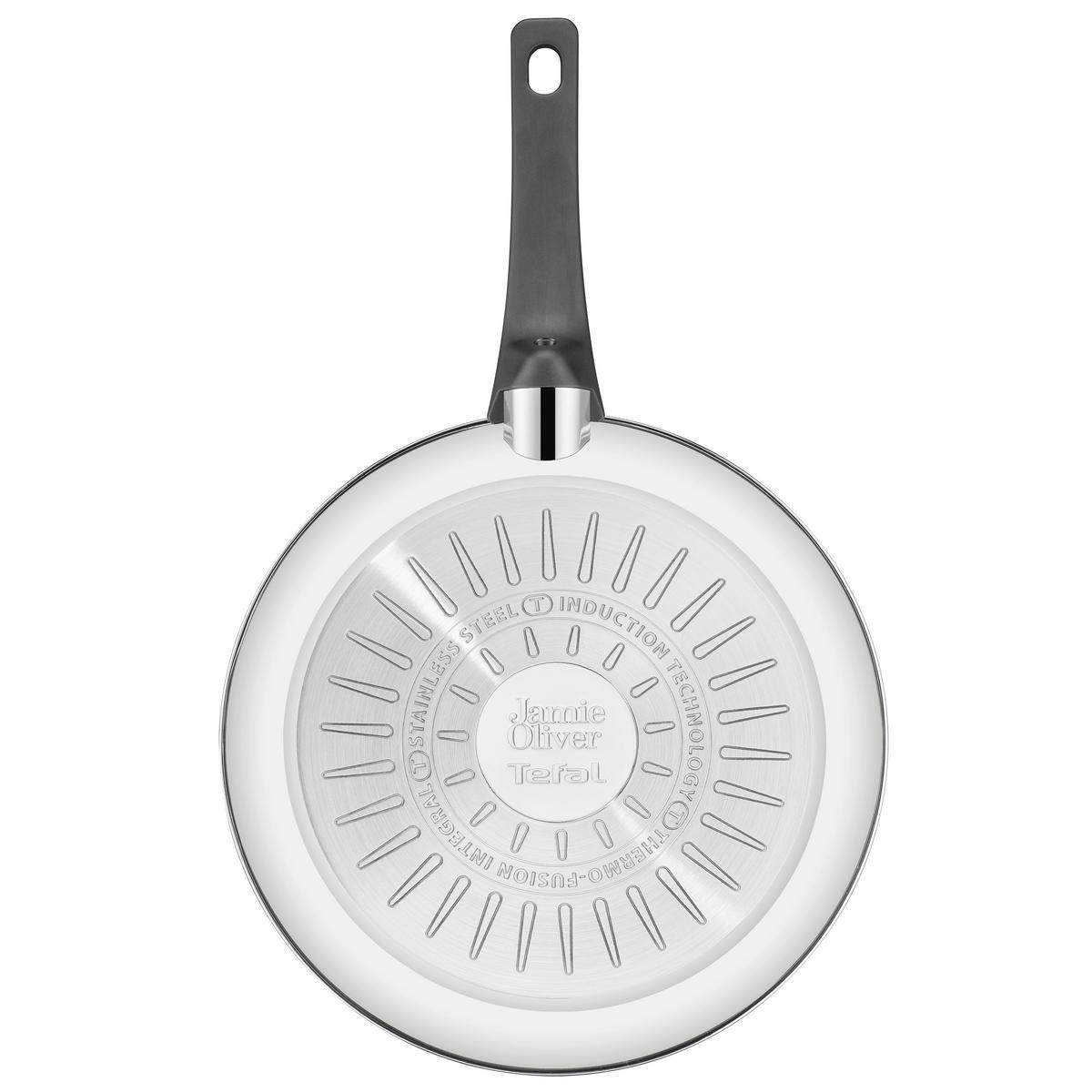 Kochtopfset Jamie Oliver Everyday Kitchen - Edelstahlfarben, Basics, Metall - Tefal