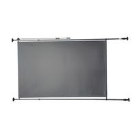 Sichtschutz Klemm-Sichtschutz - Anthrazit, Basics, Kunststoff/Metall (120/316/270cm)