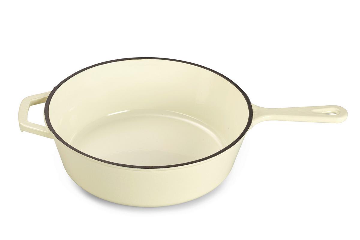 SADA HRNCŮ 2-dilná - krémová, Basics, kov (26,5cm) - Echtwerk