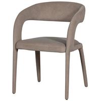ARMLEHNSTUHL Arms Braun B: 60cm - Braun, MODERN, Textil (60/80/54cm) - Livetastic