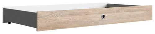 Ágyfiók Billund - tölgyfa/fehér, Modern, faalapú anyag/fa (140/16/70cm) - MID.YOU