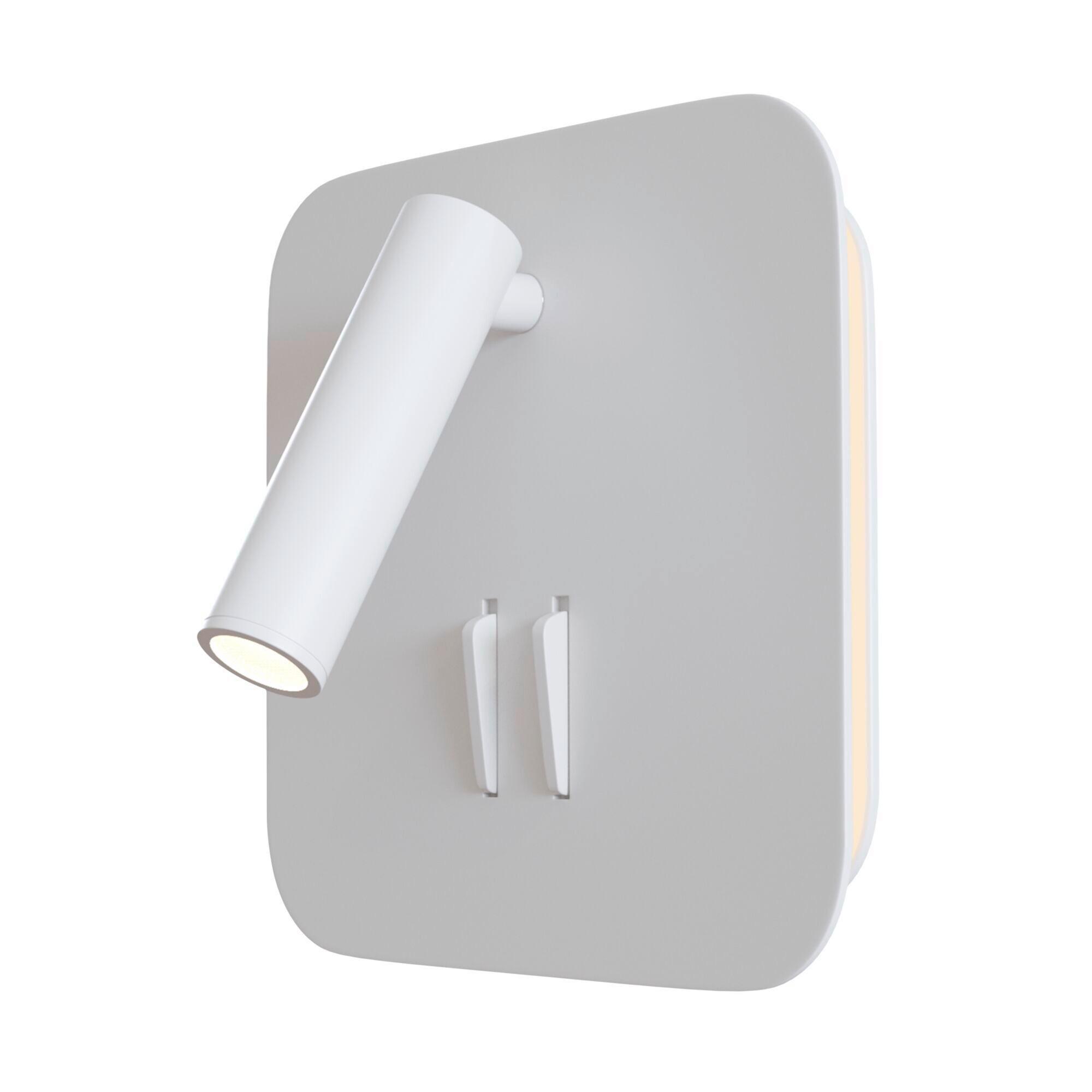 Wandleuchte Ios 176 - Weiß, Trend, Metall (13/13/10cm) - MAYTONI