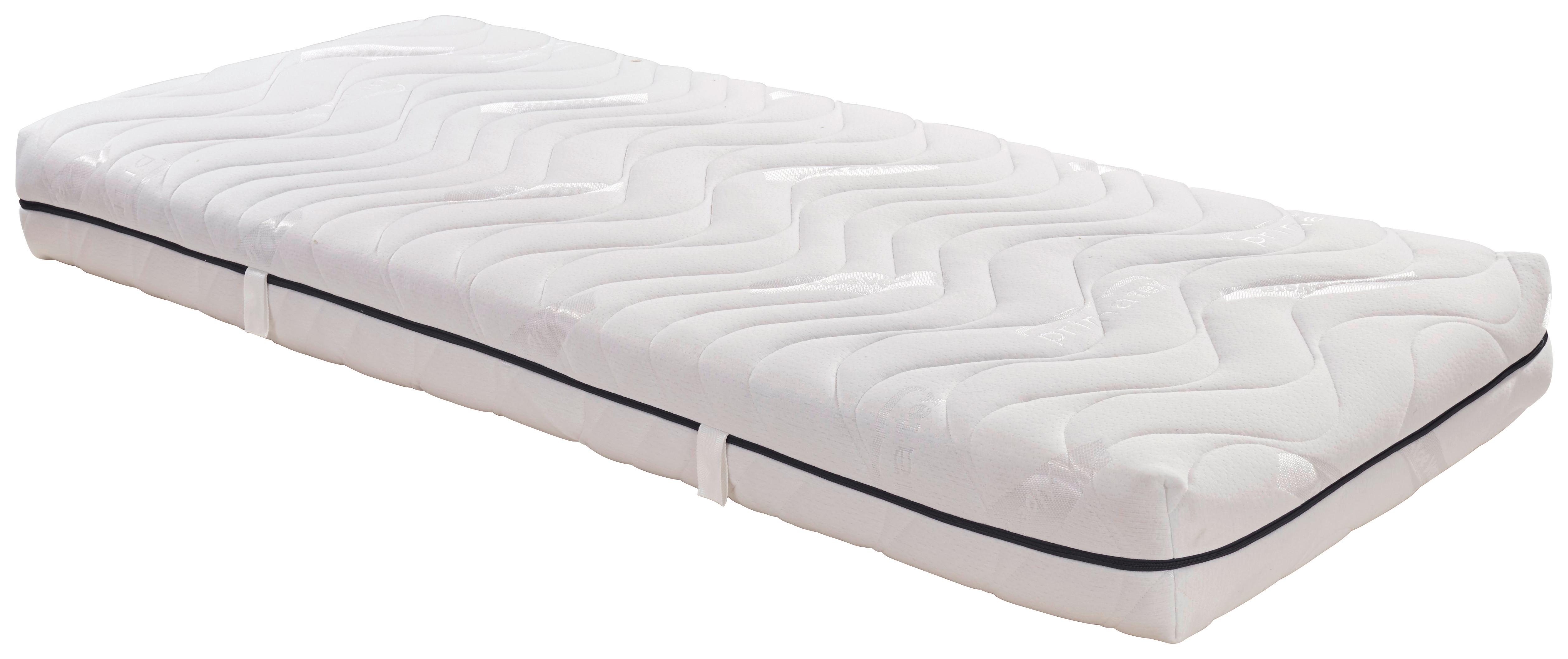 Komfortschaummatratze Comfort 90x200 cm H2 H: 20 cm - Weiß, MODERN, Textil (90/200cm) - Livetastic