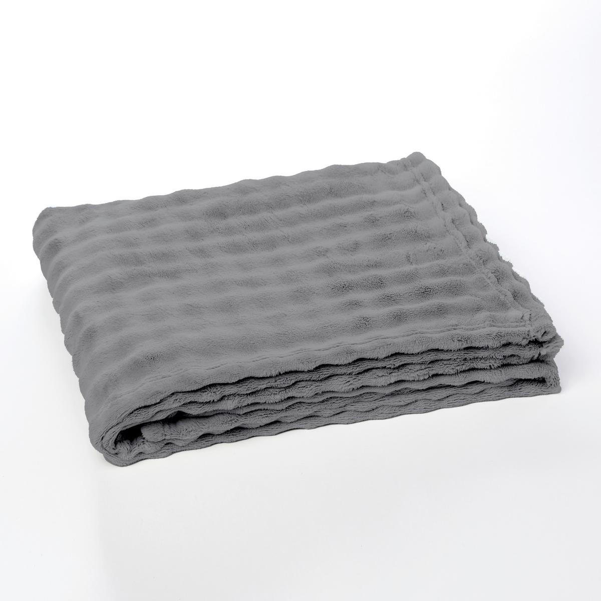 MÄKKÁ DEKA BIEN AU CHAUD - svetlosivá, Modern, textil (130/180cm)