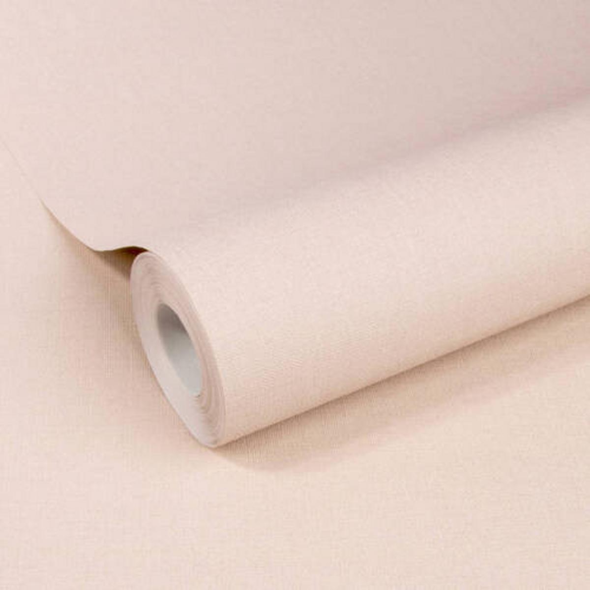Vliestapete 5673499 - Hellrosa, Basics, Papier/Kunststoff (52/1000cm)