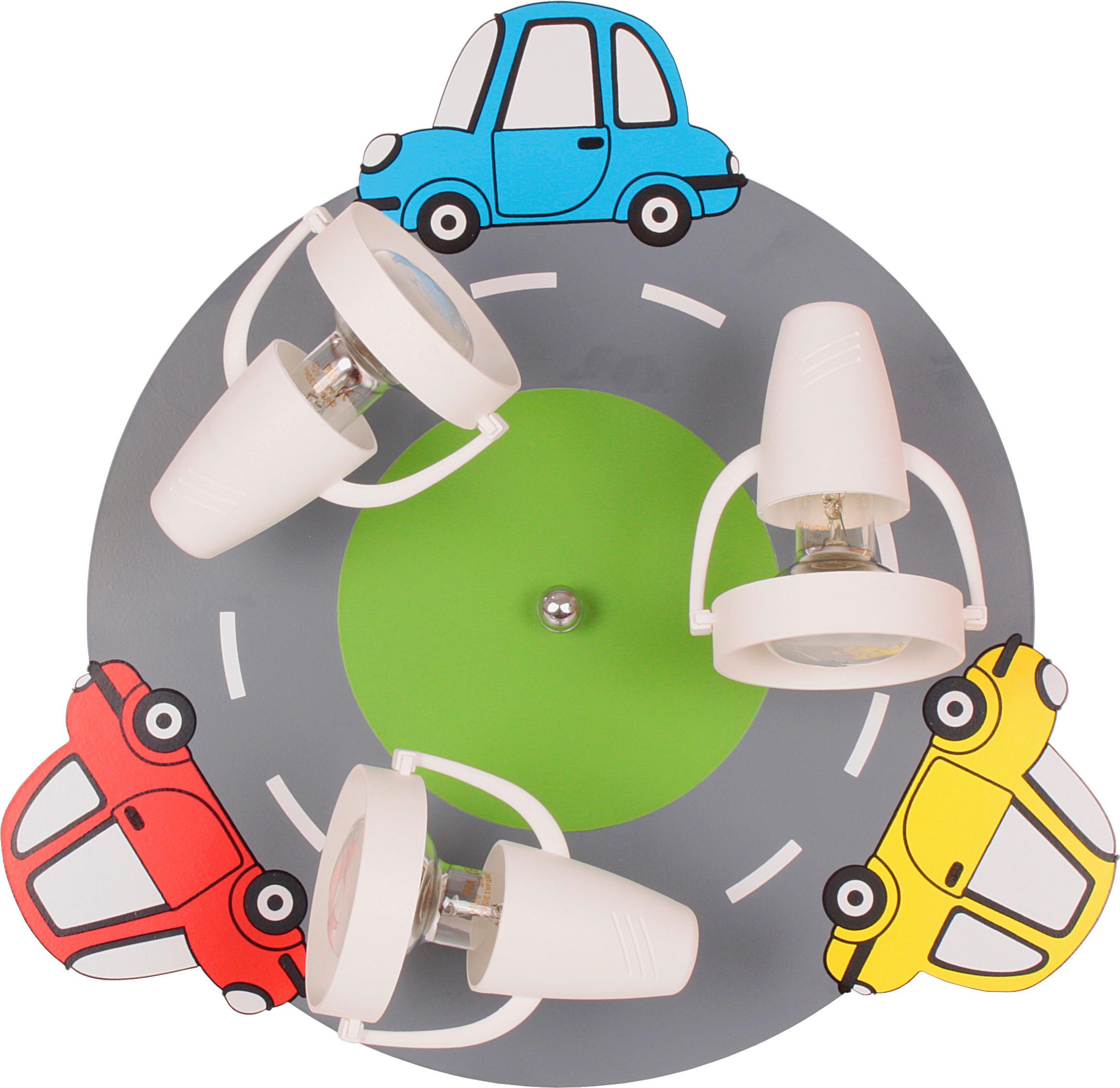 Kinderdeckenleuchte 5243408 Autos 3-Fl
