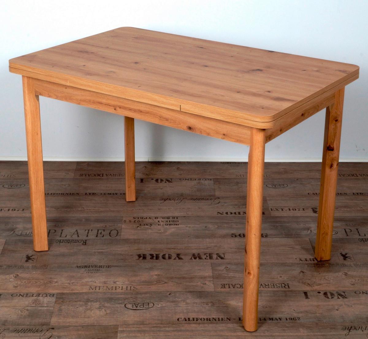 Esstisch Peter Eiche Artisan L: 105 cm - Eiche Artisan, KONVENTIONELL, Holzwerkstoff (105/75/68cm) - MID.YOU