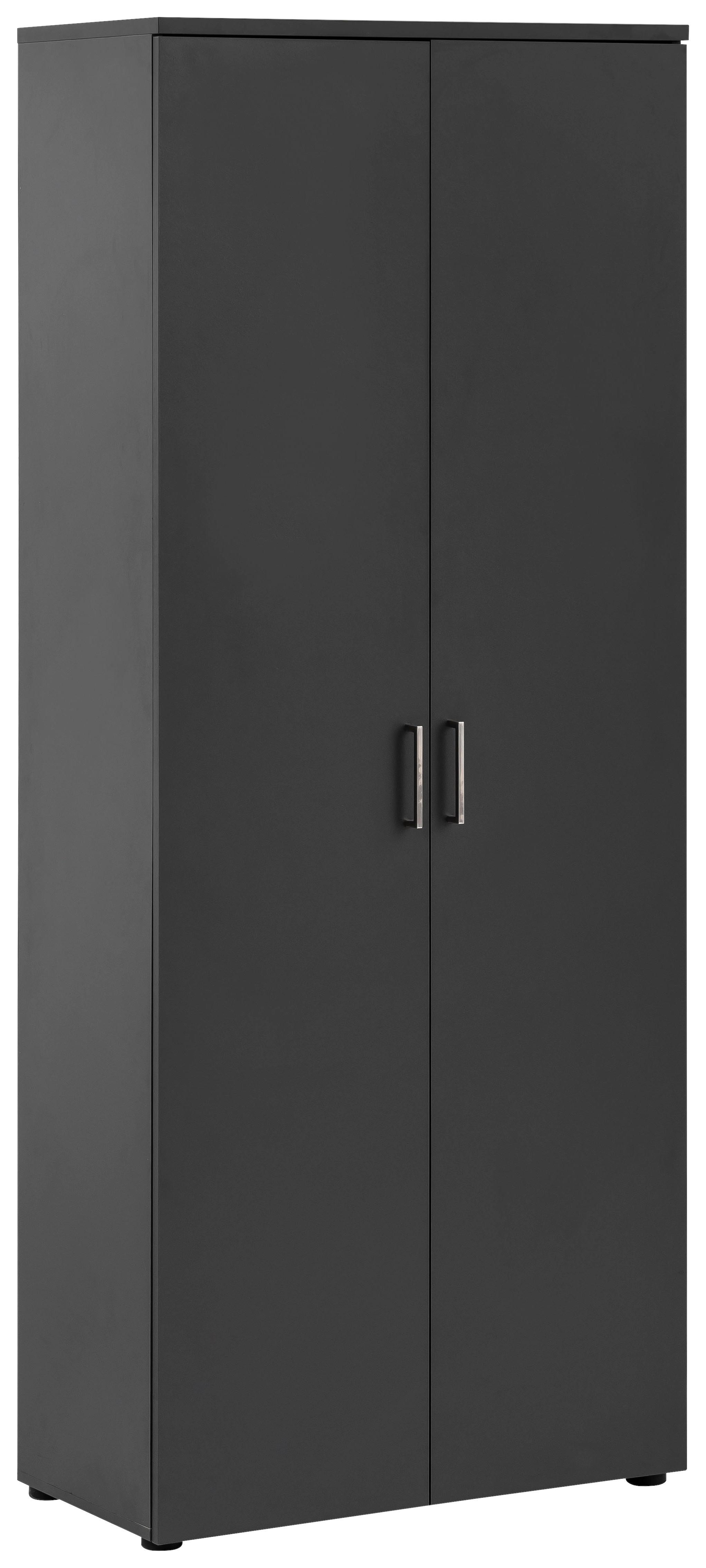 Aktenschrank Set H800t2 - Anthrazit, MODERN, Holzwerkstoff (80,2/199,7/41cm) - MID.YOU