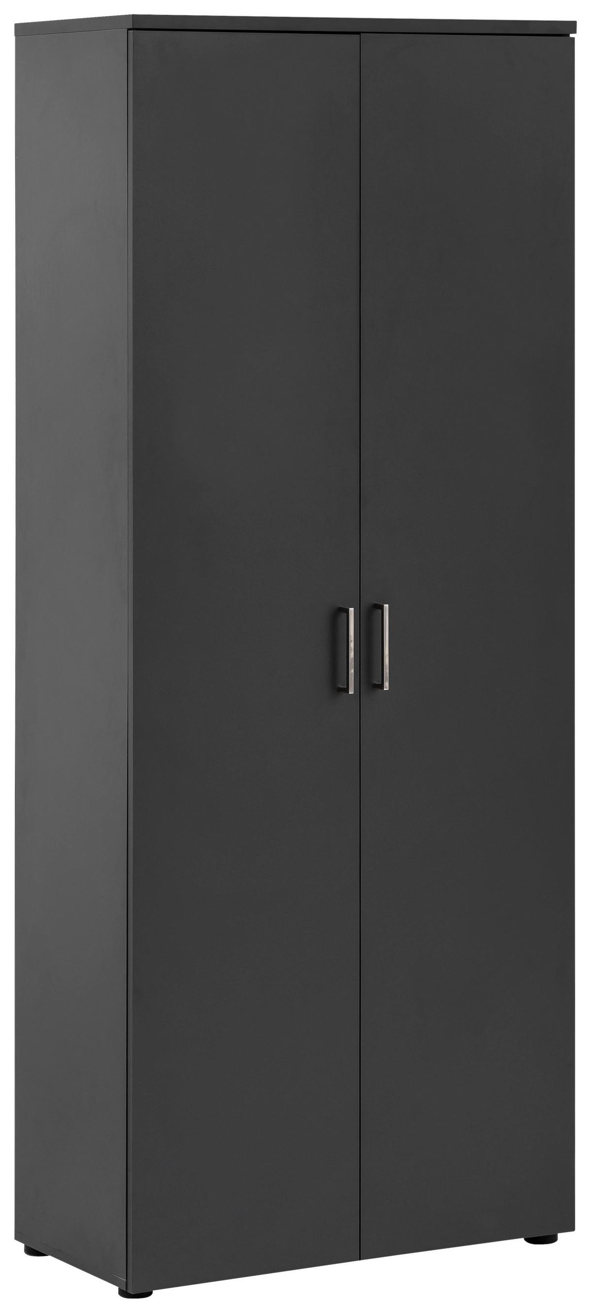 Aktenschrank Set H800t2 - Anthrazit, MODERN, Holzwerkstoff (80,2/199,7/41cm) - MID.YOU