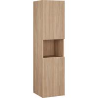 Seitenschrank Andora Eichenfarben B: 33 cm - Eichefarben, MODERN, Holzwerkstoff (33/130/33cm) - Stylife