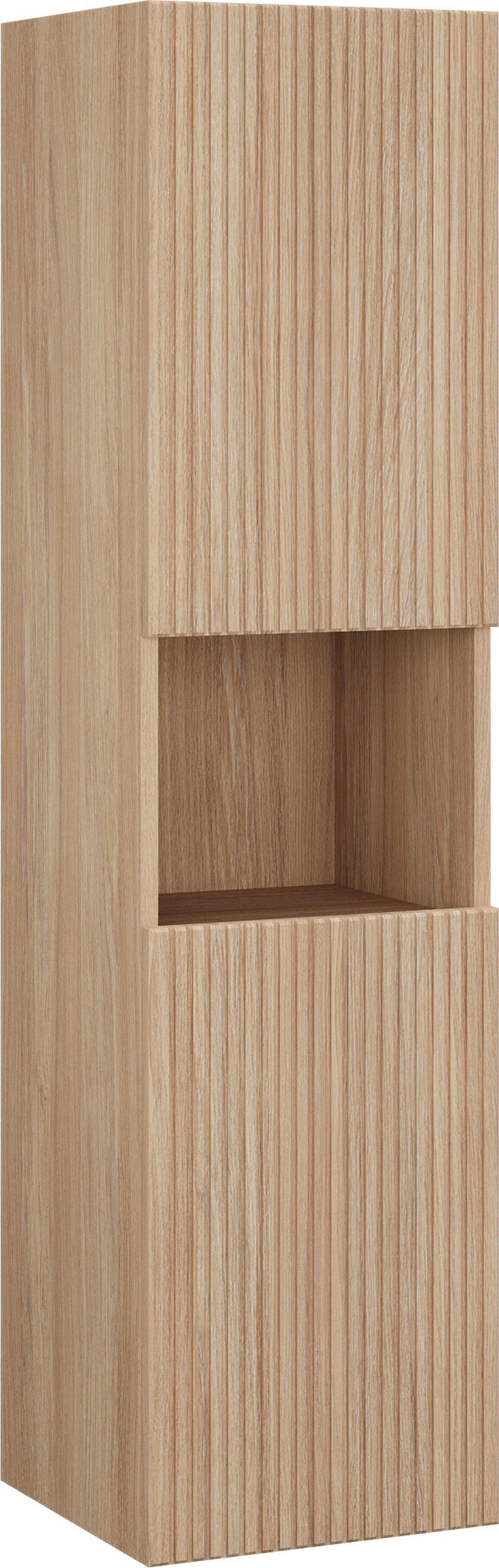 Seitenschrank Andora Eichenfarben B: 33 cm - Eichefarben, MODERN, Holzwerkstoff (33/130/33cm) - Stylife