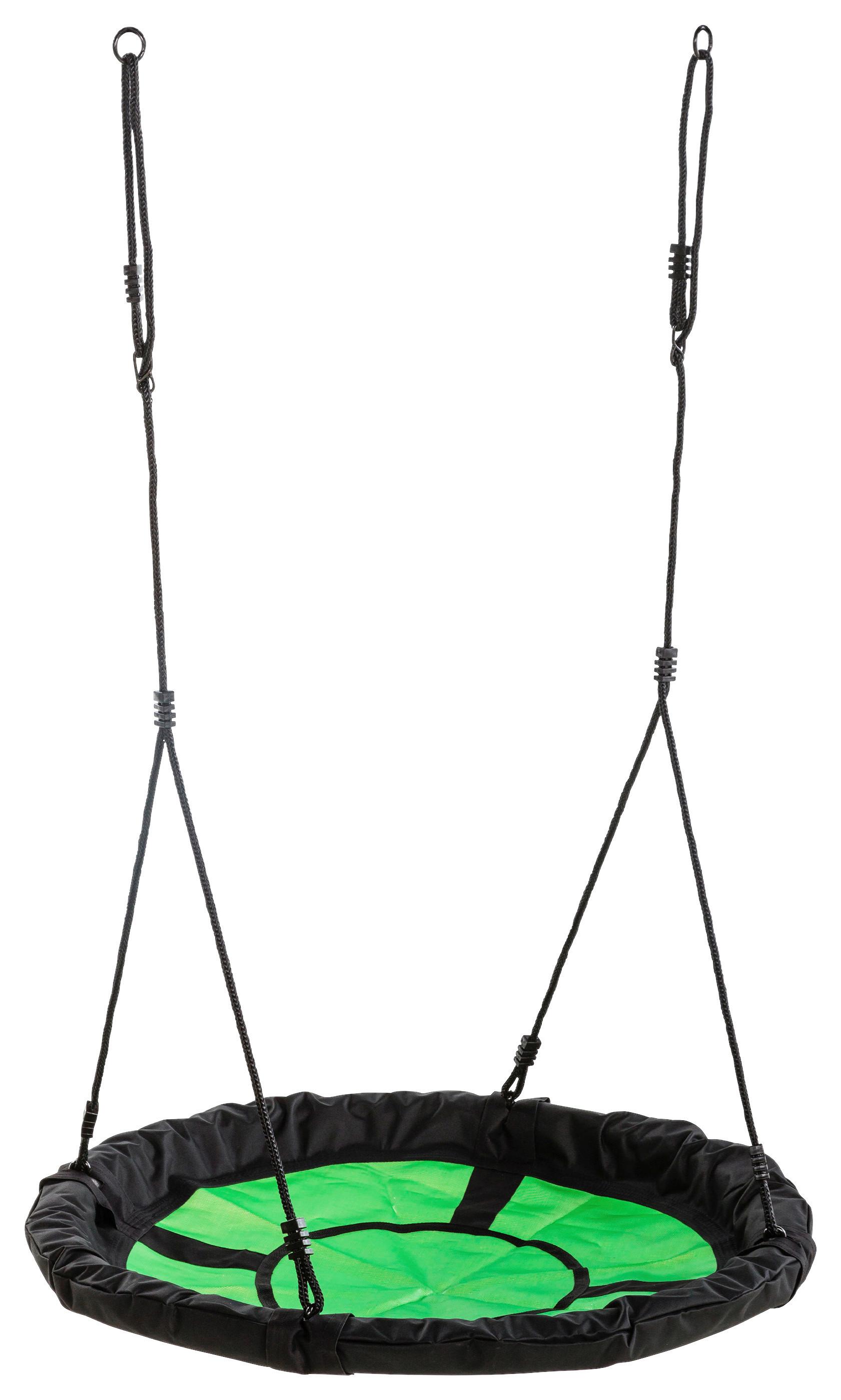 Nestschaukel A190.007.07 - Grün, KONVENTIONELL, Textil/Metall (98/6/98cm) - Ambia Garden
